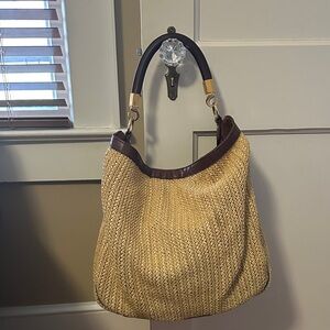 Yves Saint Laurent Raffia Roady Bag